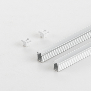 Aluminium Profile For Led Lighting Ceramics Light Bar 12 Mm With Cover Channel Ceiling Frame Panel Extrusion Aluminum