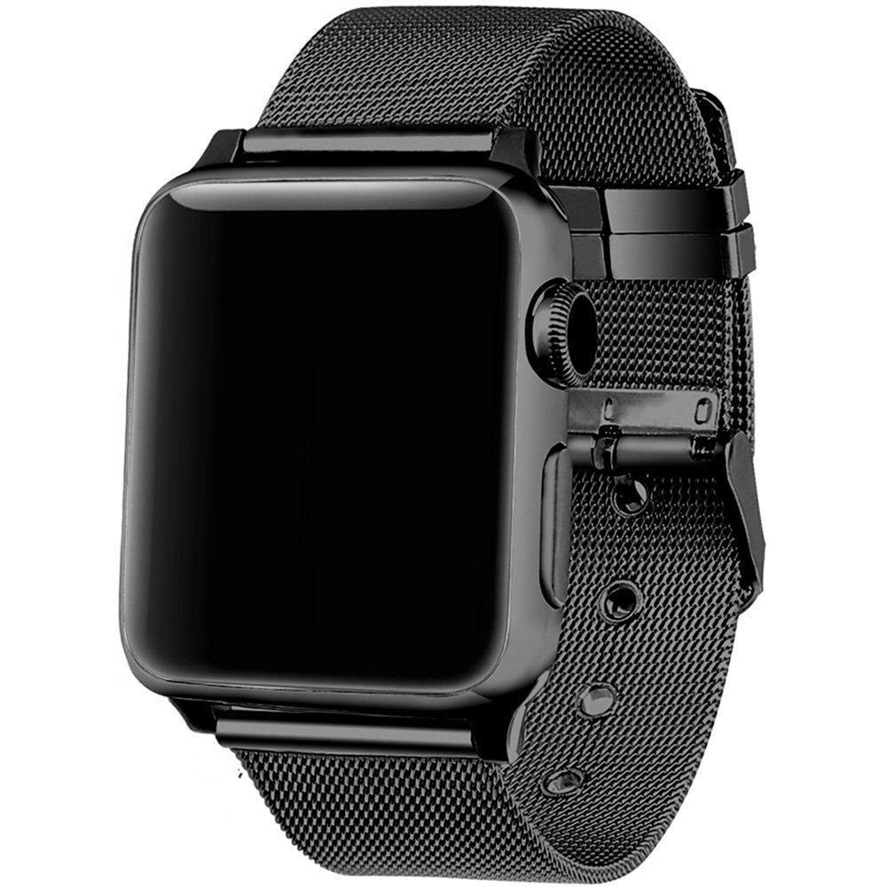 popular Milanese Loop Metal Band For Apple Watch Series 6 3 2 1 Stainless Steel Strap Replacement Bracelet Mesh Metal Watch Band