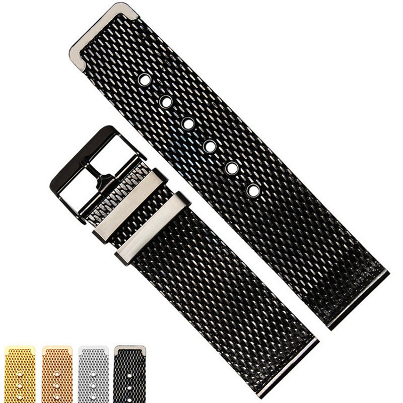 popular Milanese Loop Metal Band For Apple Watch Series 6 3 2 1 Stainless Steel Strap Replacement Bracelet Mesh Metal Watch Band