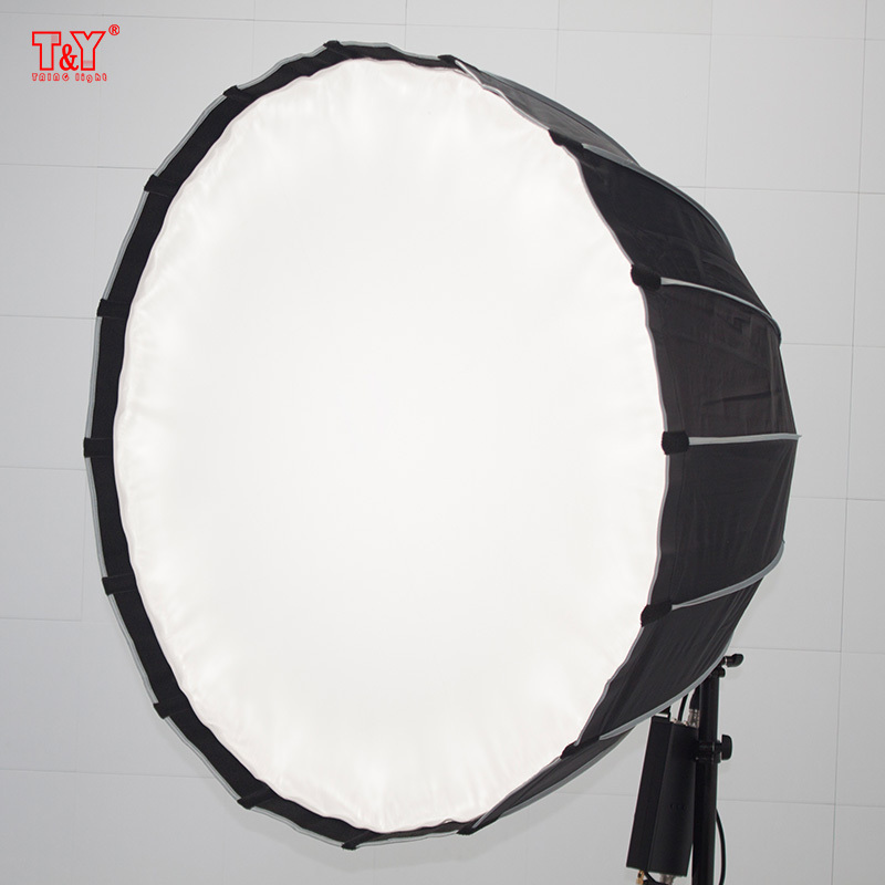 Quick Folding 16 Rods Umbrella Soft Box Deep Parabolic Softbox for Portrait Video Photo Studio