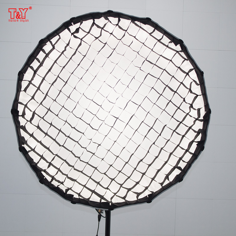 Quick Folding 16 Rods Umbrella Soft Box Deep Parabolic Softbox for Portrait Video Photo Studio