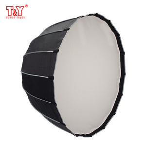 Quick Folding 16 Rods Umbrella Soft Box Deep Parabolic Softbox for Portrait Video Photo Studio