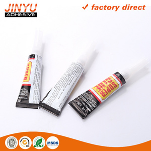 High Quality Strong Adhesive super glue 3g in aluminium tube