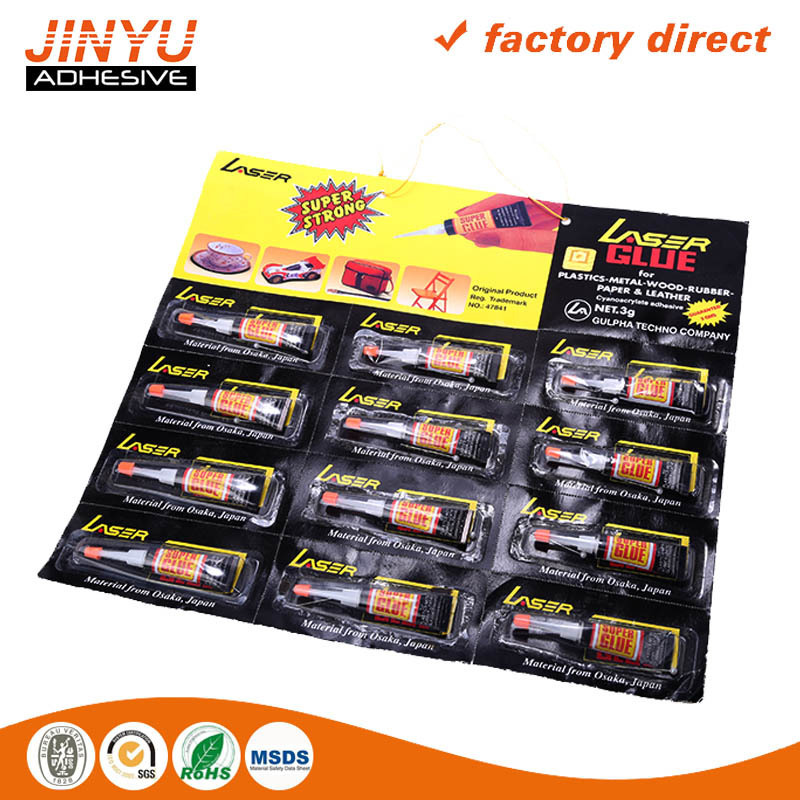 JY taizhou Quick dry Over 10 years Manufacturer Experience super glue bulk