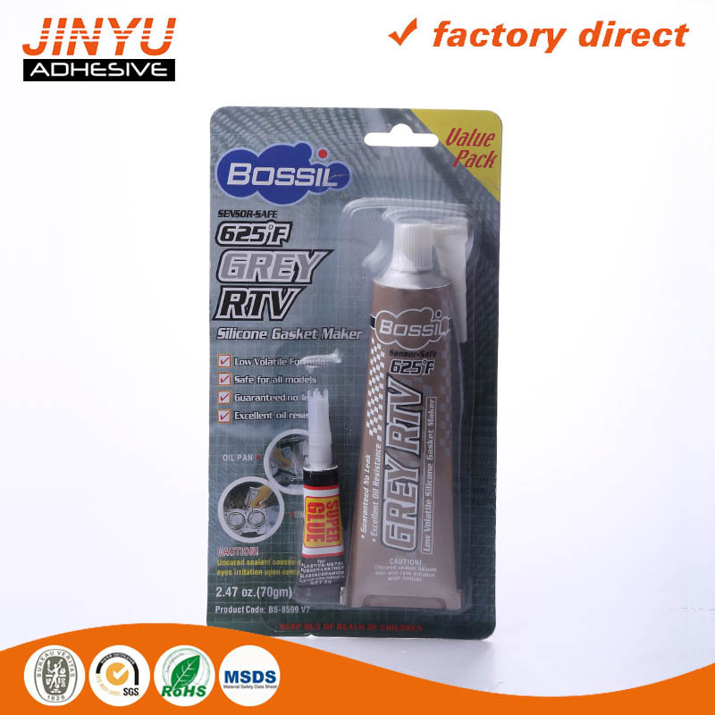 Quick dry Grey Rtv Silicone Gasket Maker silicone rtv