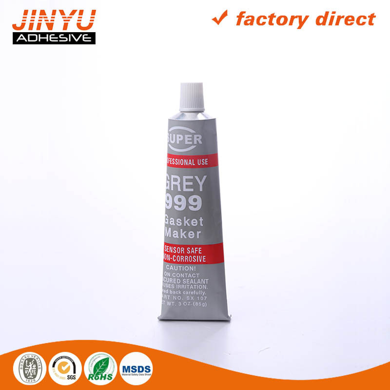 Factory price High Temperature Grey Rtv Silicone Adhesive what is rtv silicone