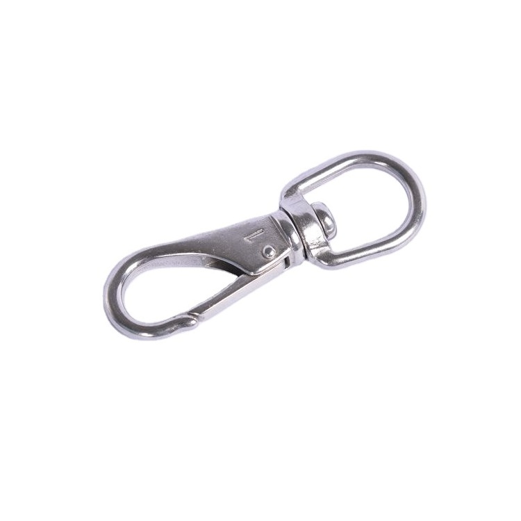 OEM stainless steel hardware rigging Metal Swivel Lobster Clasps Clips Snap Hook