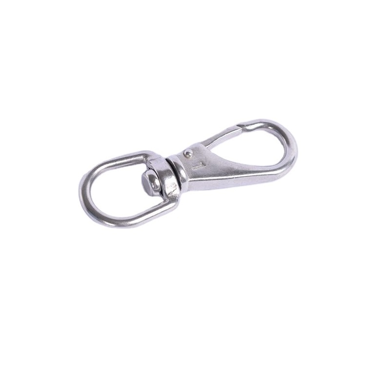 OEM stainless steel hardware rigging Metal Swivel Lobster Clasps Clips Snap Hook