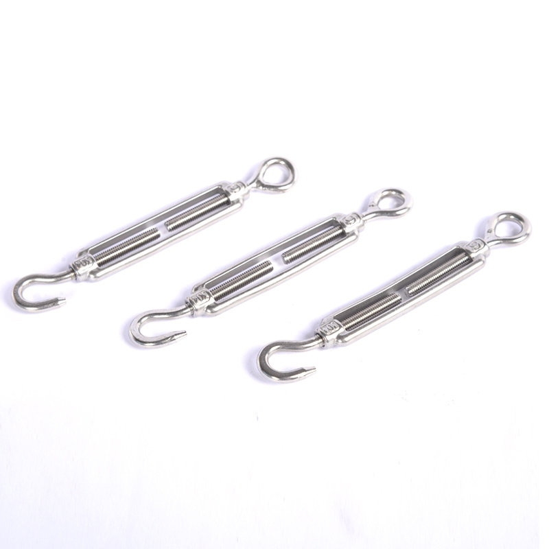 OEM open body hook Eye-hook Turnbuckles Stainless steel 304 316 Turnbuckle Eye and Hook