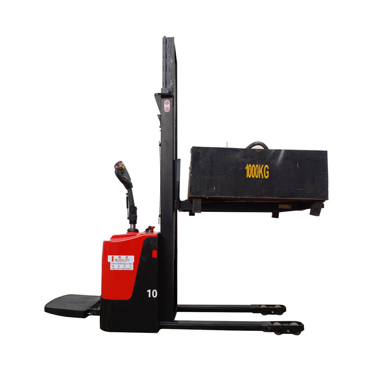 China supplier cheap full automatic electric 3t pallet stacker