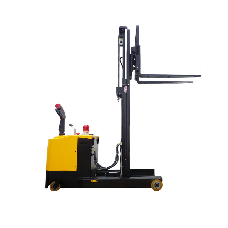 0.7 ton high small electric reach forklift for warehouse