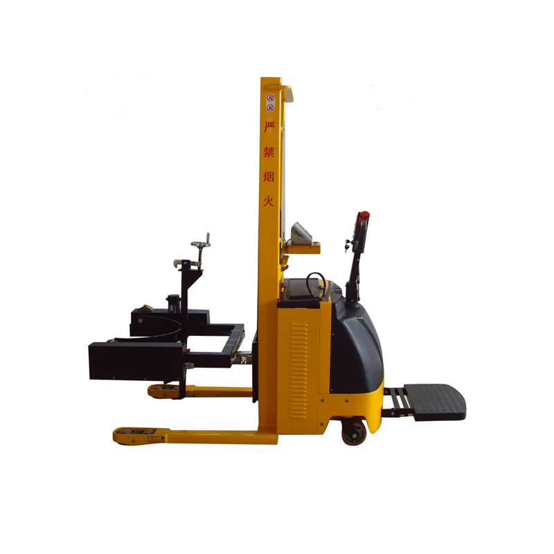 500KG battery operated electric forklift drum lifter