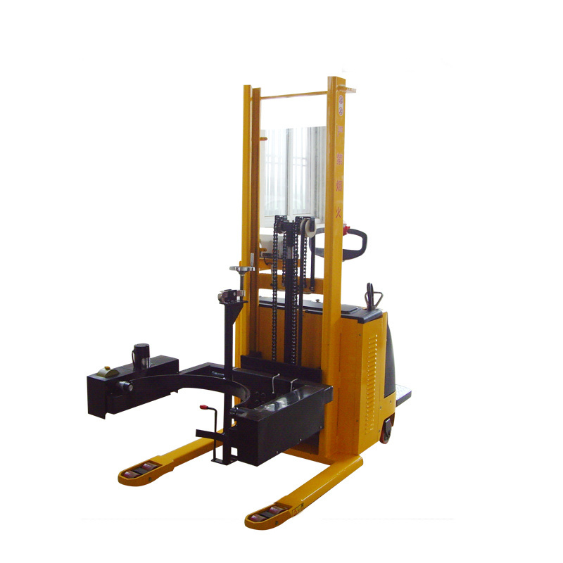 500KG battery operated electric forklift drum lifter