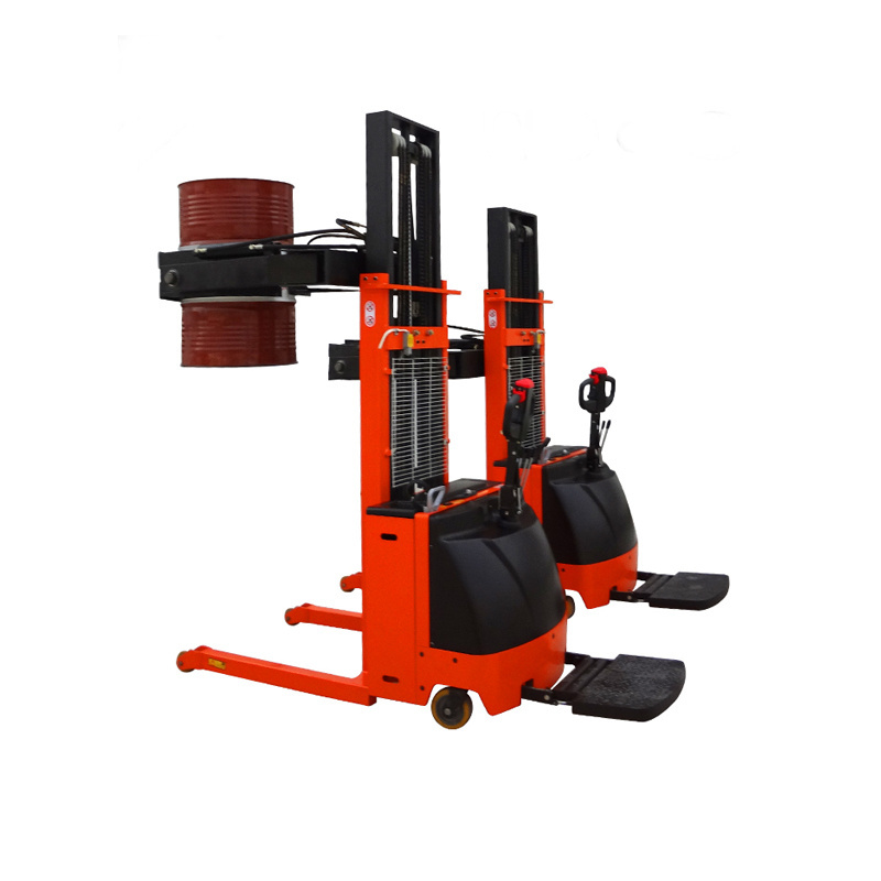 500KG battery operated electric forklift drum lifter