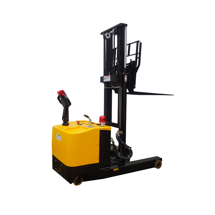 0.7 ton high small electric reach forklift for warehouse