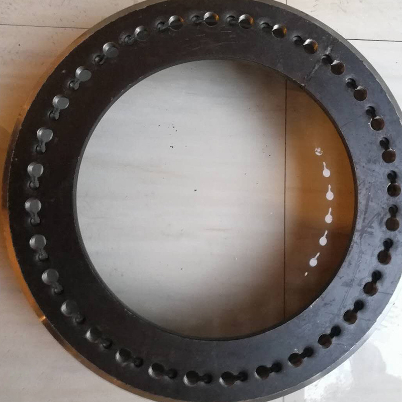 Q235 Spun pile steel joint end plate