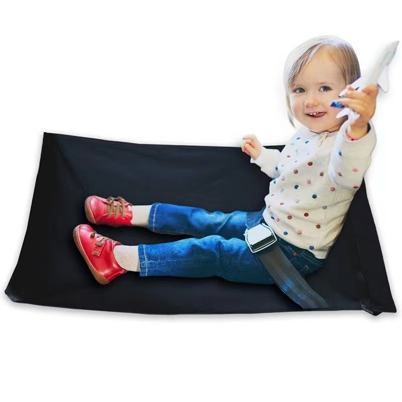 Airplane Seat Extender for Kids Toddler Travel Bed  Footrest Hammock for Flights, Leg Rest for Kids to Lie Down on Plane