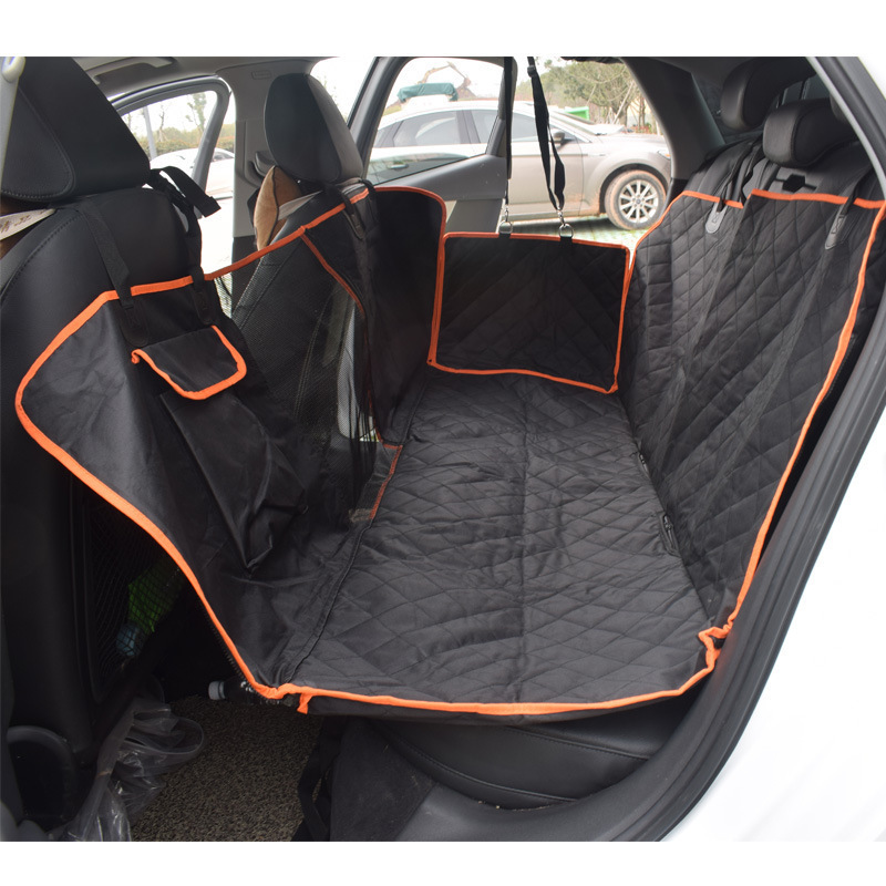 Waterproof Back Seat Pet Dog Car Seat Cover Double Seat