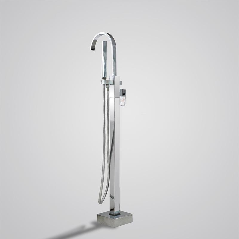 Bath shower Mixer Tap Floor Mounted Freestanding Tub Faucets