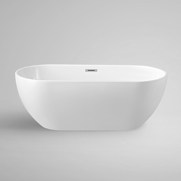 new design modern bathroom tubs deep soaking white bath tub stand round acrylic bathtub