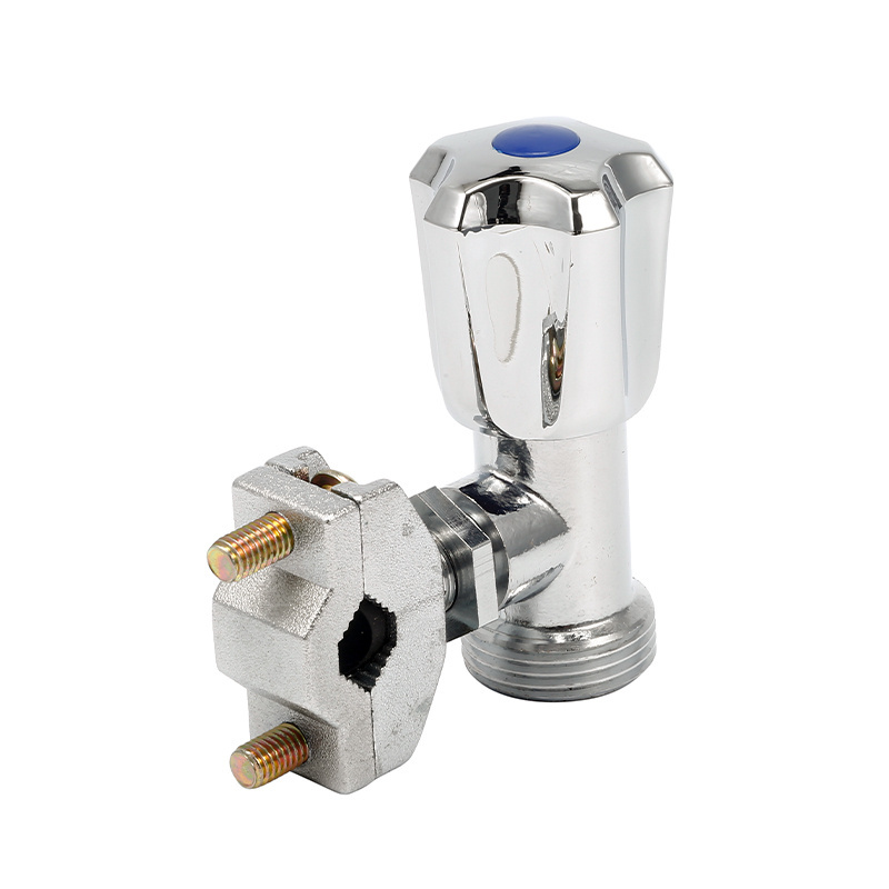 3/4 Inch ABS Handle Washing Machine Angle Valve With Chrome Plating Brass Angle Check Cock Seat Stop Valve For Toilet Kitchen