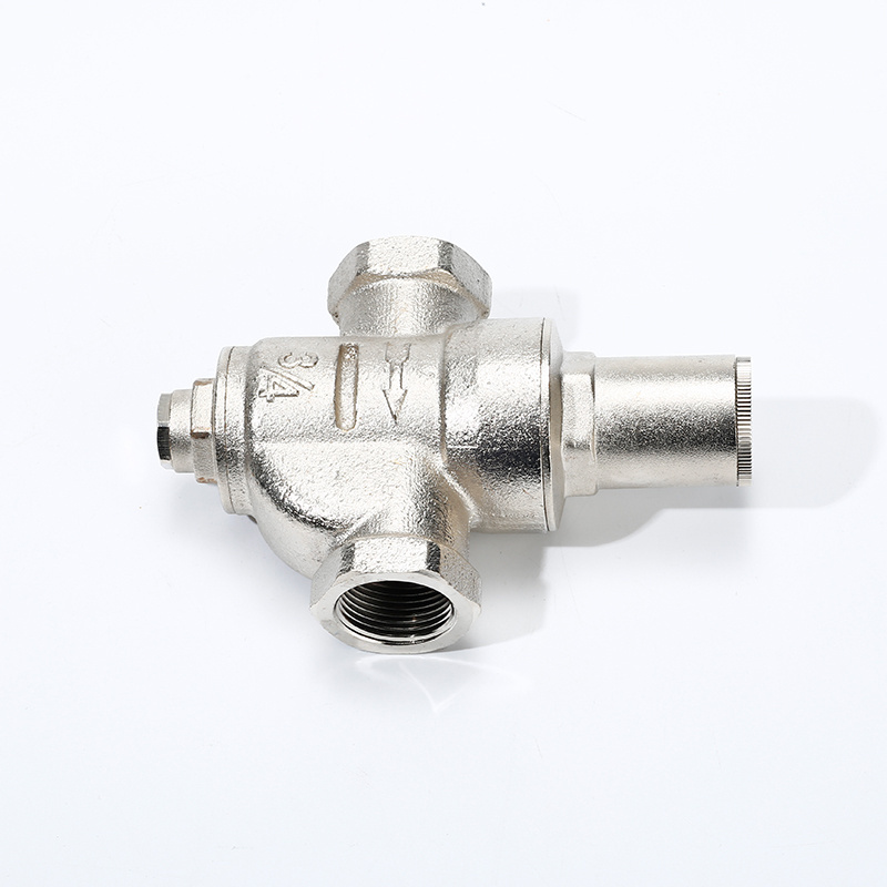 Nickle Plating DN20 Water Brass Pressure Control Reducing Valve Manual 3/4