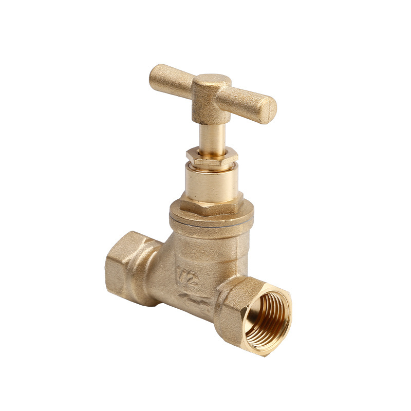 Customized Size Water Supply And Drainage Brass Ball Cock Valve Angle Stop Valve Female Thread Chrome Shut-off valve