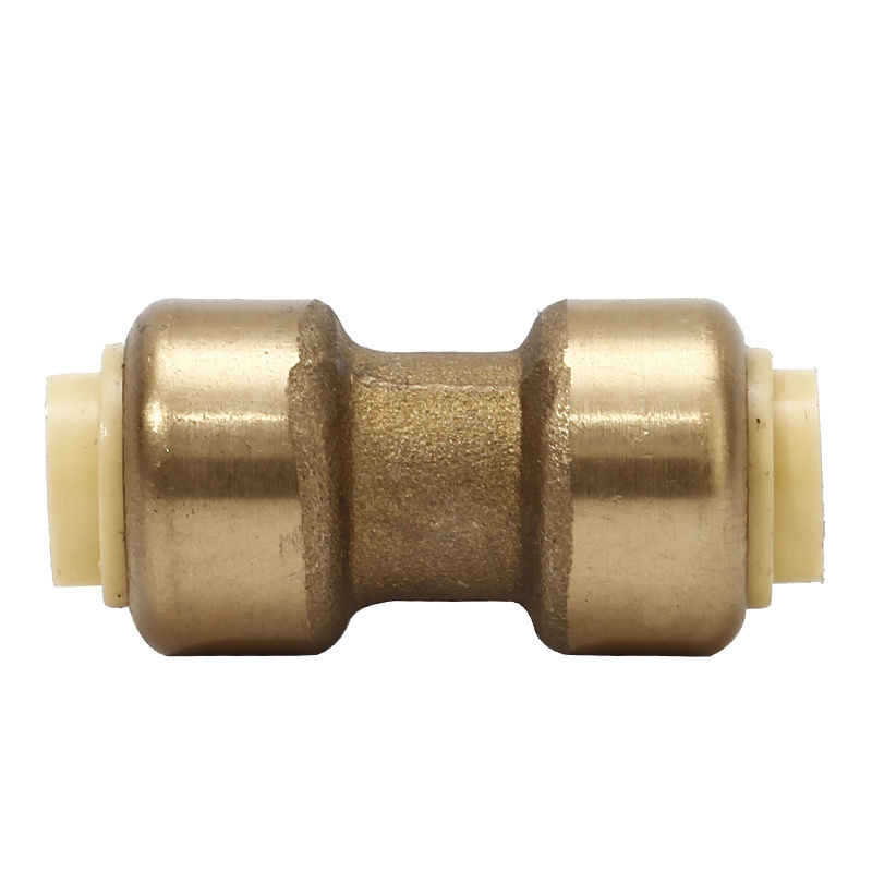 Brass Pipe Fitting Quick Connect Copper Push Fit Fittings Plumbing Brass Push Fit Fittings For Pex Water Pipe