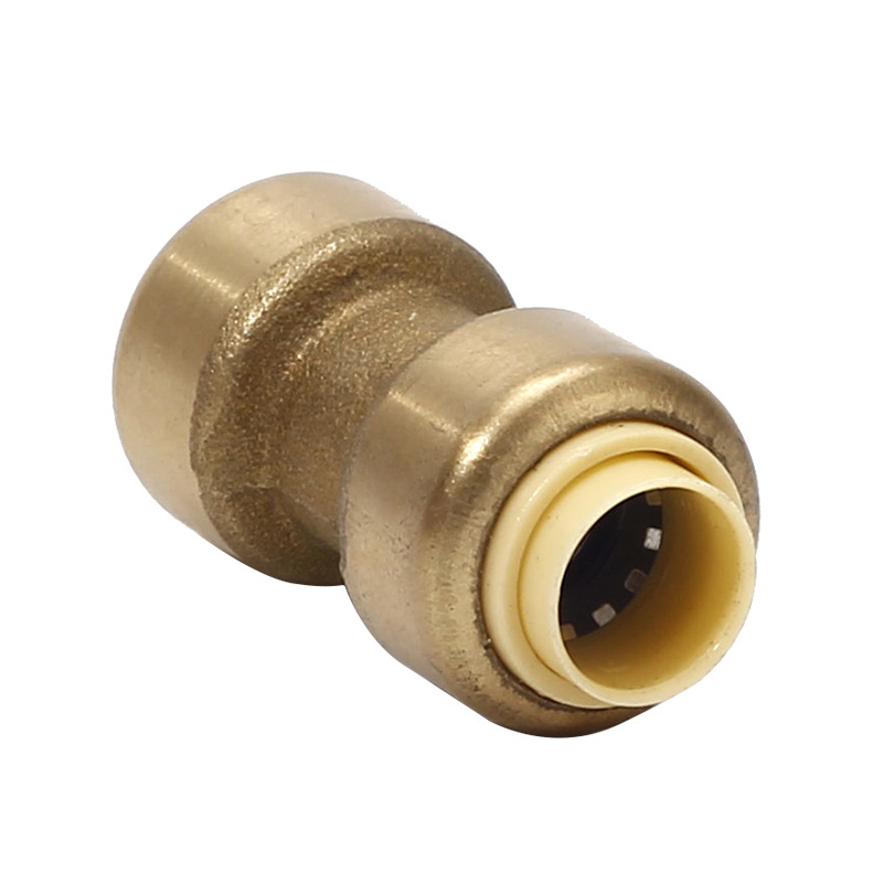 Brass Pipe Fitting Quick Connect Copper Push Fit Fittings Plumbing Brass Push Fit Fittings For Pex Water Pipe