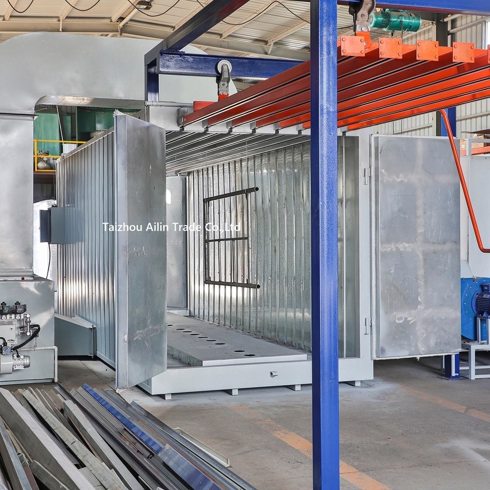 Ailin CE Certificate Canada Aluminum Profiles Gas Powder Coating Coat Oven High Temperature Powder Curing Oven Machine