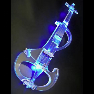 AIYI  S-type Transparent  Acoustic Perfesional Pickup Electric Violin