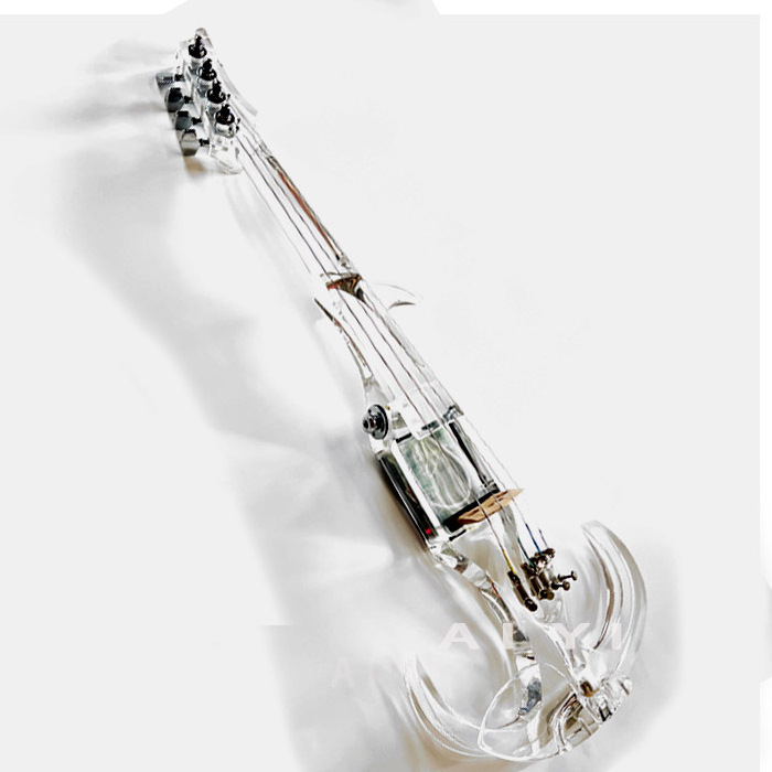 AIYI  Luminescent Electronic Violin  Bestselling High grade Crystal Transparent Good Sound Luminescent Electronic Violin