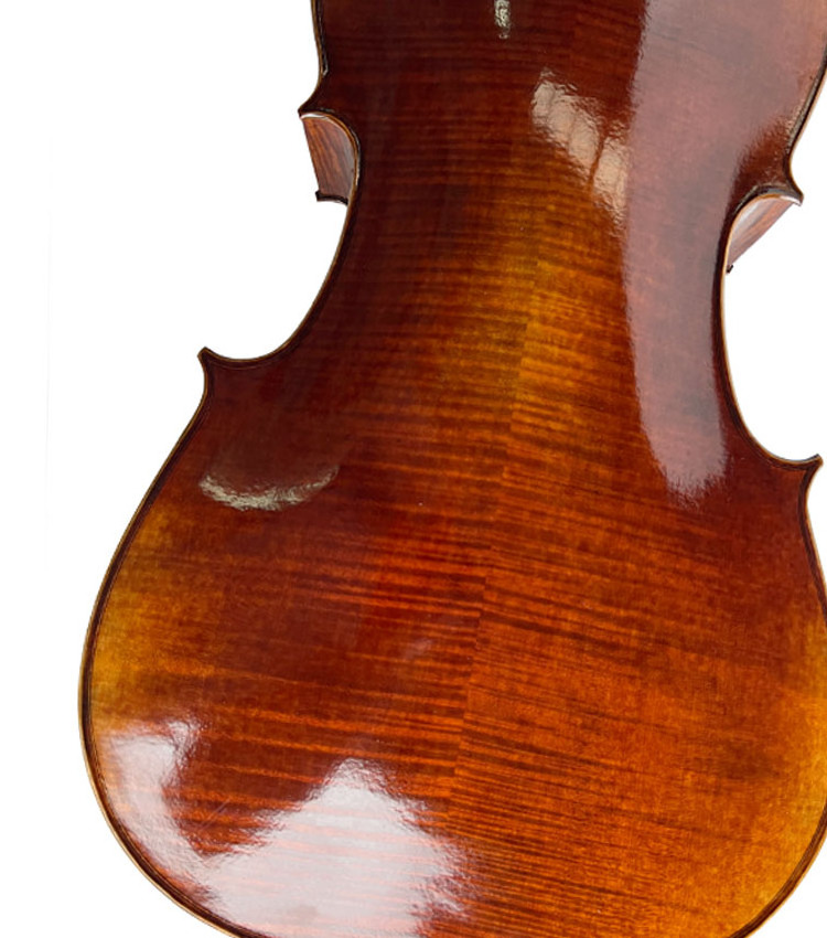 Wholesale  Musical Instruments  Handmade  Flame Maple  Cello 4/4 master