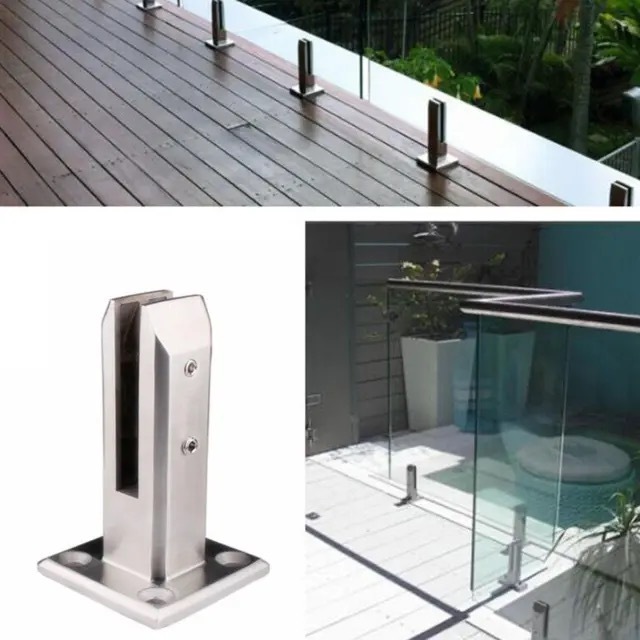 Balustrade Accessories Staircase Balcony Fitting 316 Spigot Glass Railing Stainless Steel Glass Bottle Spigots