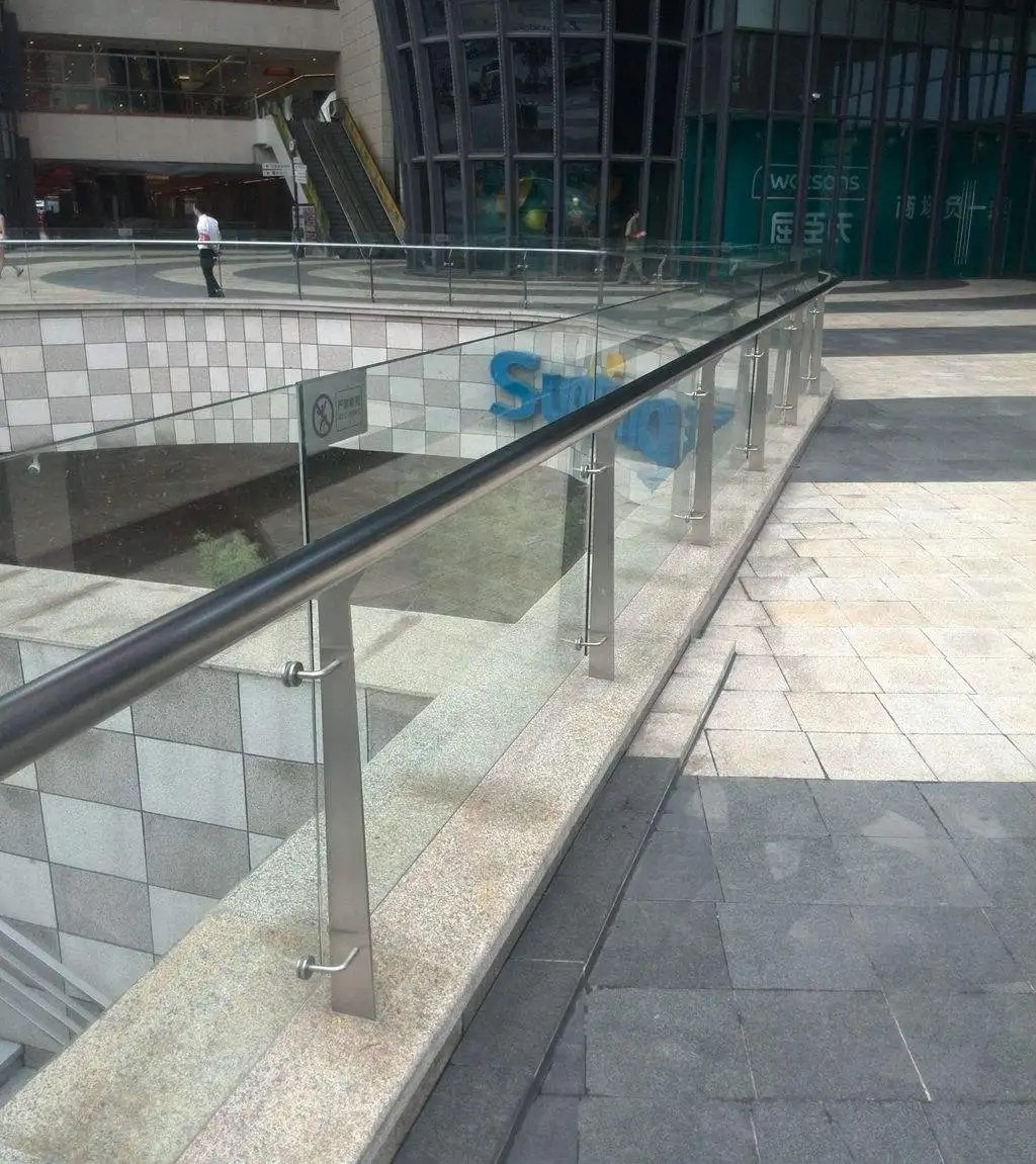 OEM ODM Stainless steel glass spider balustrades posts handrails balustrades & handrails for frameless glass railing