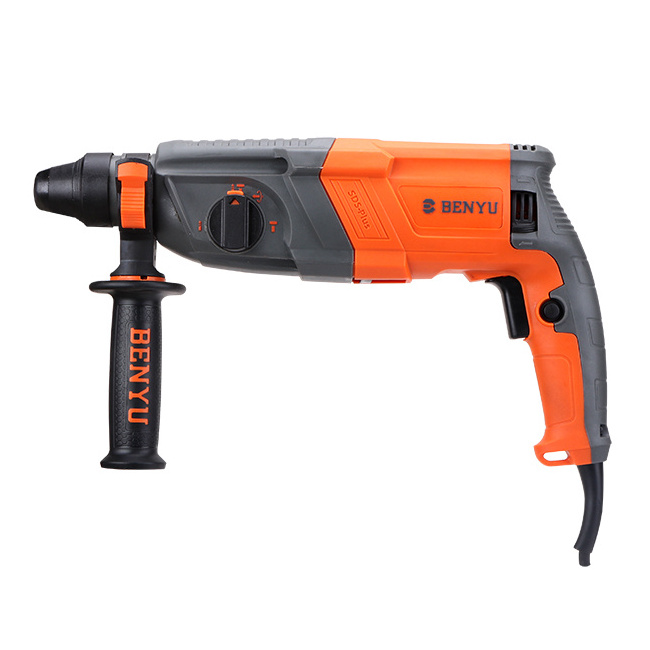 BENYU Brand rotary hammer Impact drill BY2622 26mm 3 Function SDS Plus drill machine hammer drill