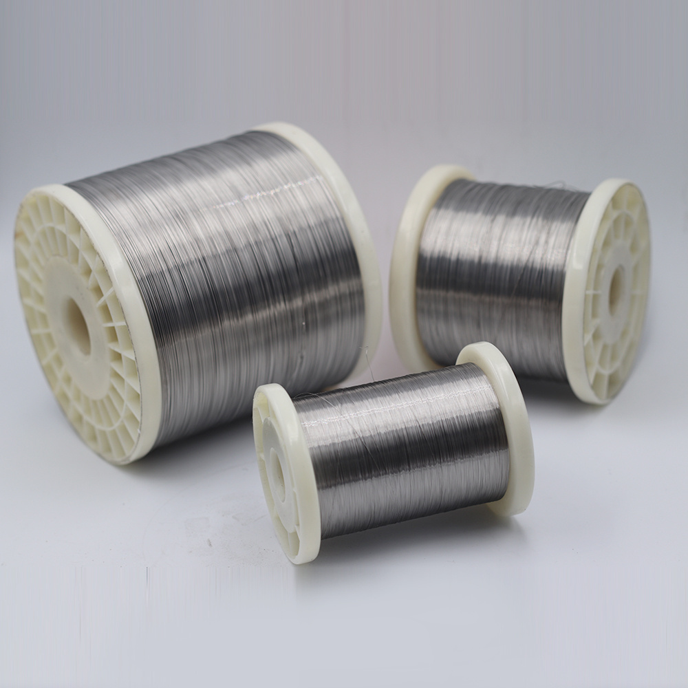 Ni80 Nichrome Heating Wire Metal 2080 Soft Bright Nickel Wire Round Wire 15 W/(m.k) (20) Ni + Cr ISO9001 Cr20ni80 110-380