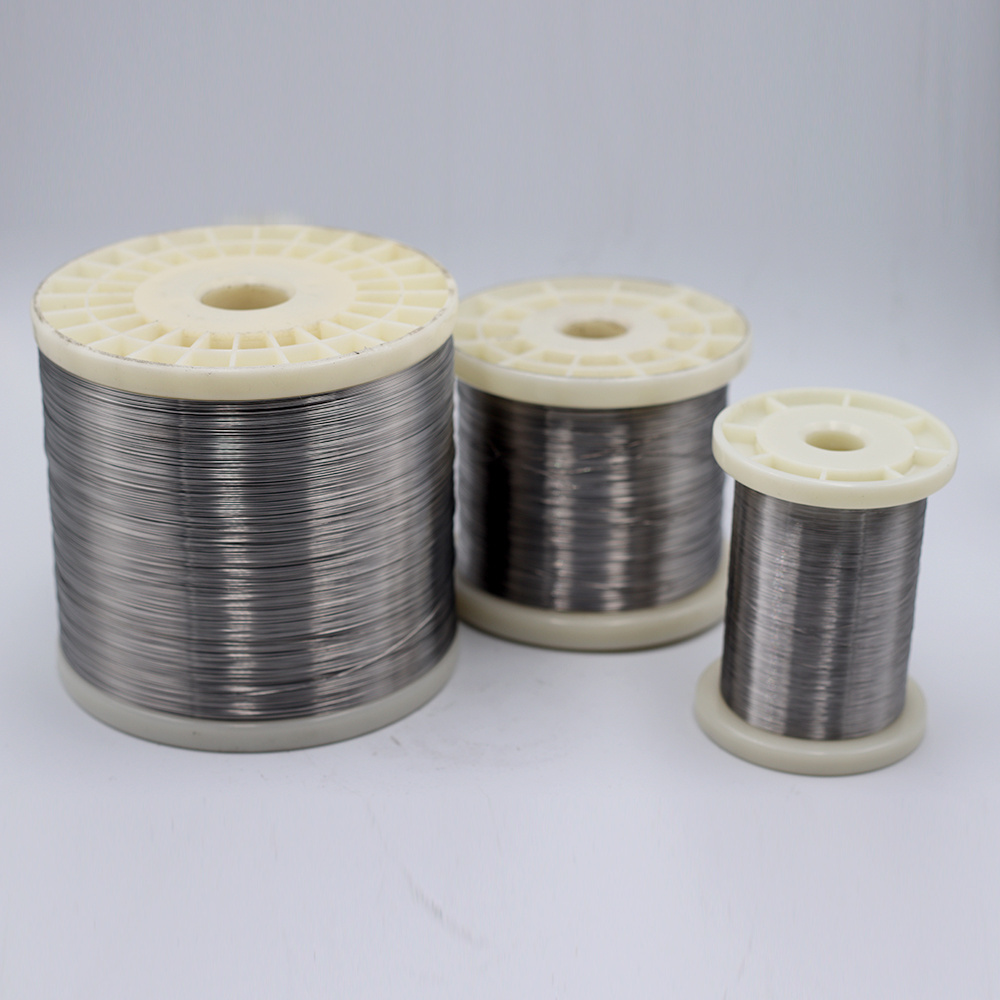 Ni80 Nichrome Heating Wire Metal 2080 Soft Bright Nickel Wire Round Wire 15 W/(m.k) (20) Ni + Cr ISO9001 Cr20ni80 110-380