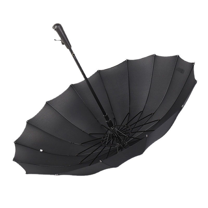 Stylish 16k manual open fashion windproof custom branded logo printing cheap outdoor golf umbrella