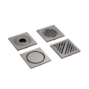 China Manufacturer Stainless Steel Anti- Order Floor Trap Insert Square Drains For Bathroom