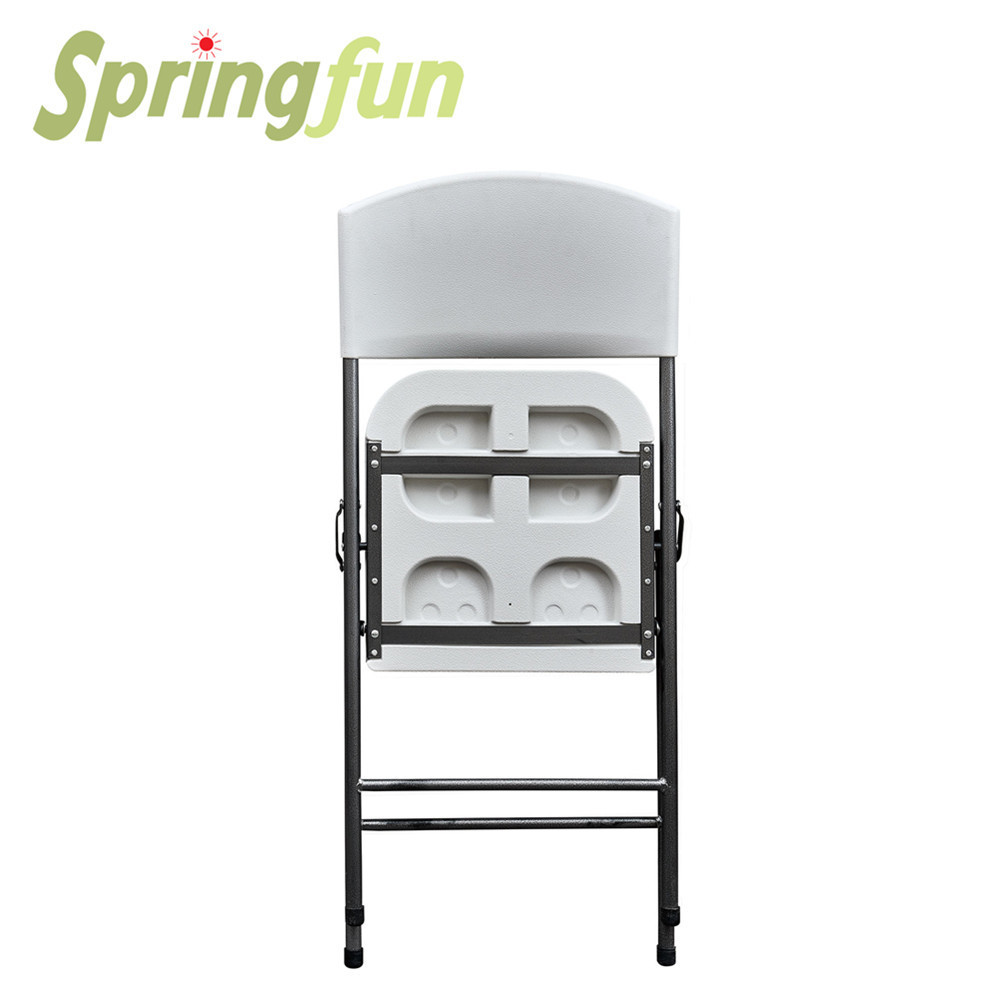 Garden HDPE Folding Plastic Chair For Restaurant Outdoor Furniture