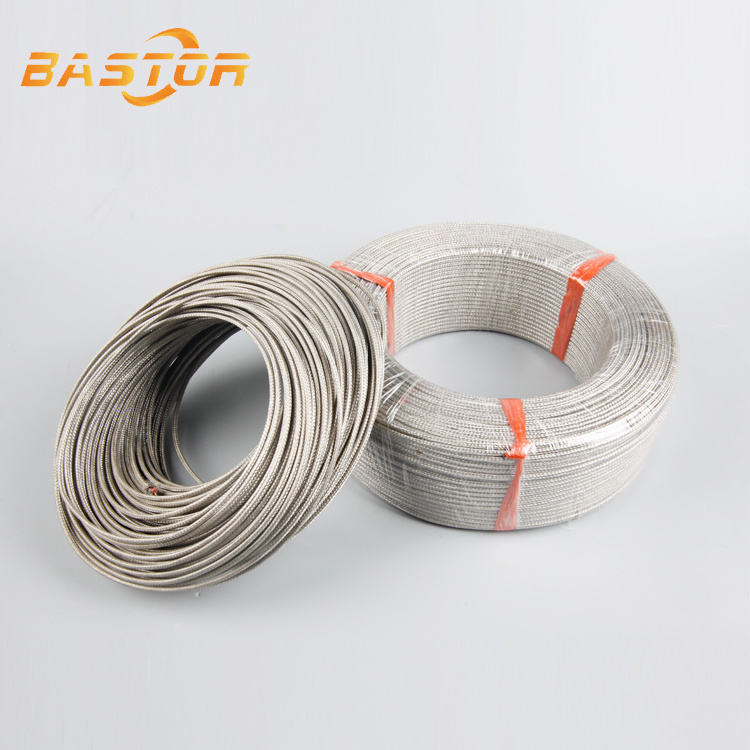 electric high temperature Shielded b r s k type thermocouple extension wire