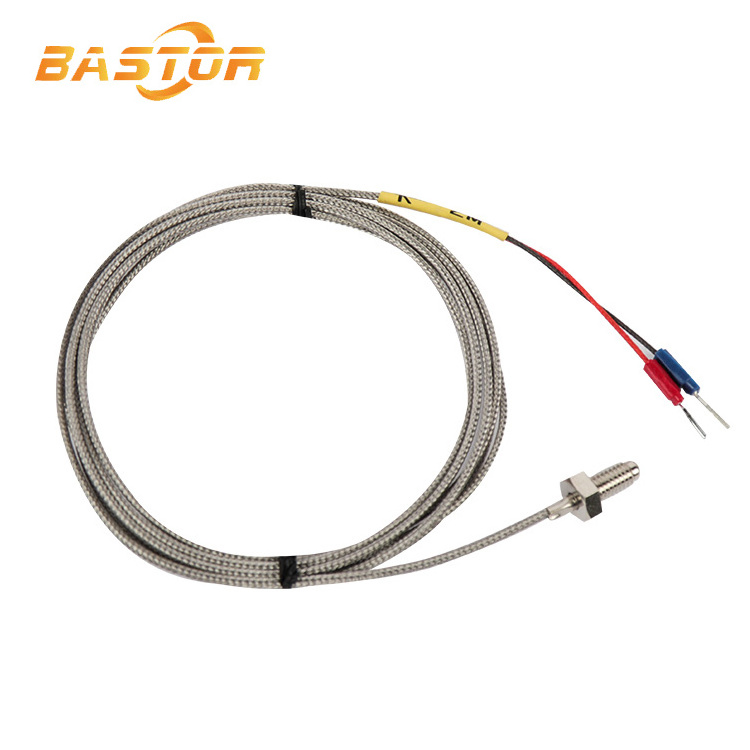 high temperature sensor stainless steel M6 M8 Screw probe E J K type thermocouple price