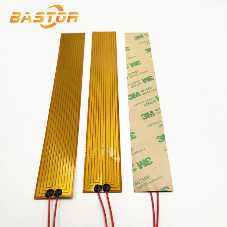 5v 30w industrial electric heating film custom polyimide flexible adhesive heater kapton