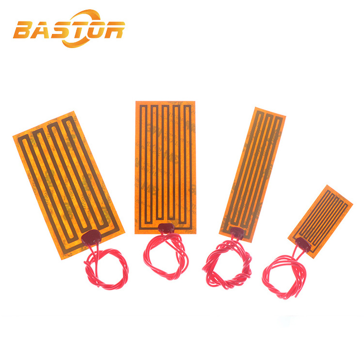 custom 5v 12v 24v 220v electric polyimide film kapton heating element flexible heater supplier