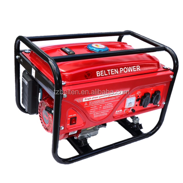 BELTEN POWER europe market 2kw professional gasoline generator with 6.5HP engine