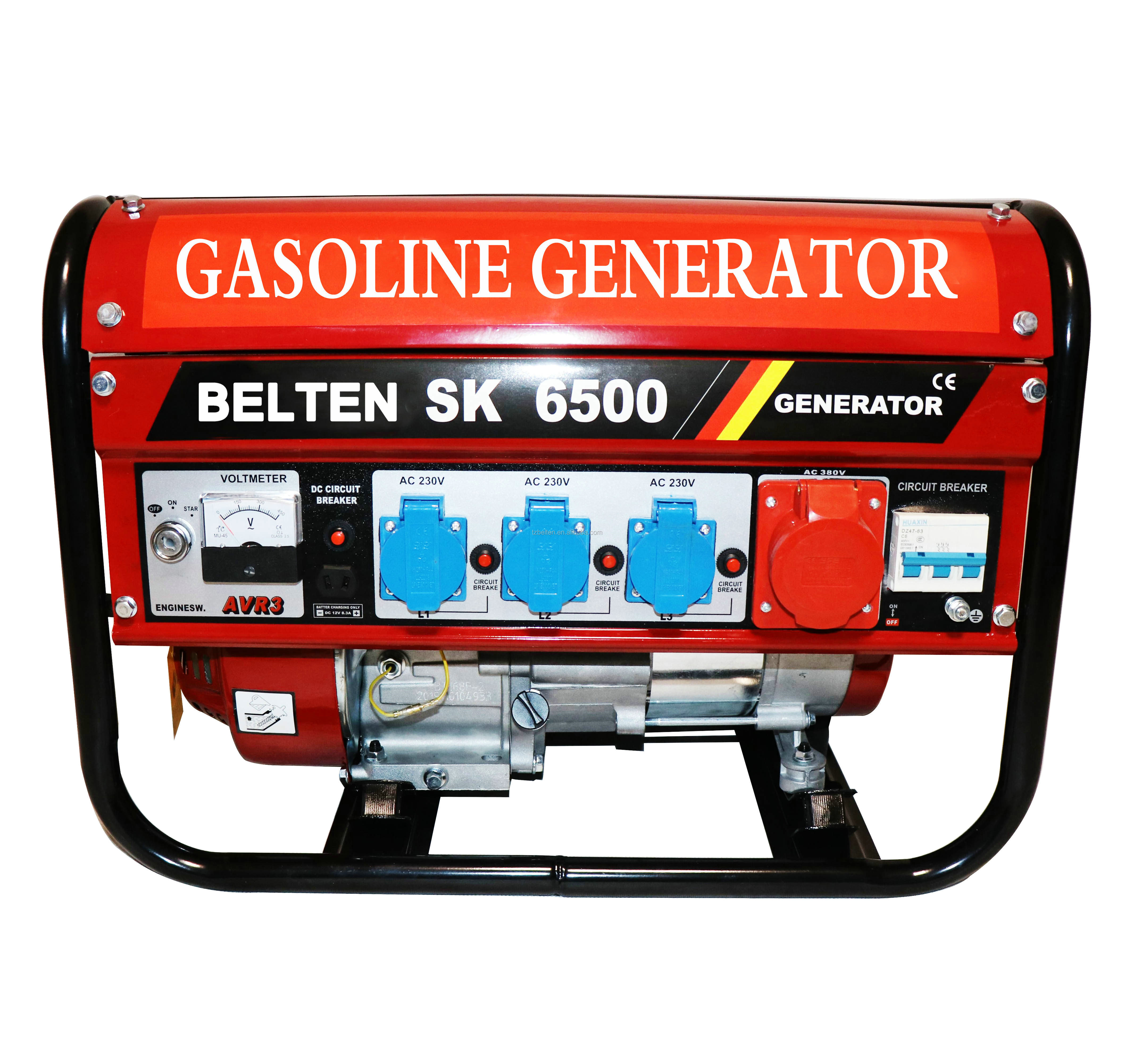 BELTEN POWER europe market 2kw professional gasoline generator with 6.5HP engine