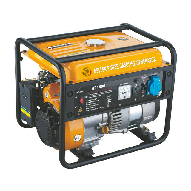 BELTEN POWER Rated power 1kw max 1.1kw 12vdc 110/120/220/240/380V 4-stroke air cooled  recoil  start gasoline generator