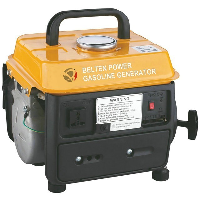 BELTEN POWER Rated power 1kw max 1.1kw 12vdc 110/120/220/240/380V 4-stroke air cooled  recoil  start gasoline generator