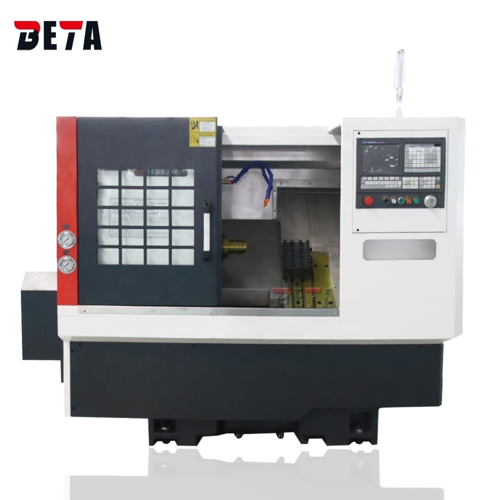 TCK6340 High accuracy low cost machine Metal cutting CNC system lathe price